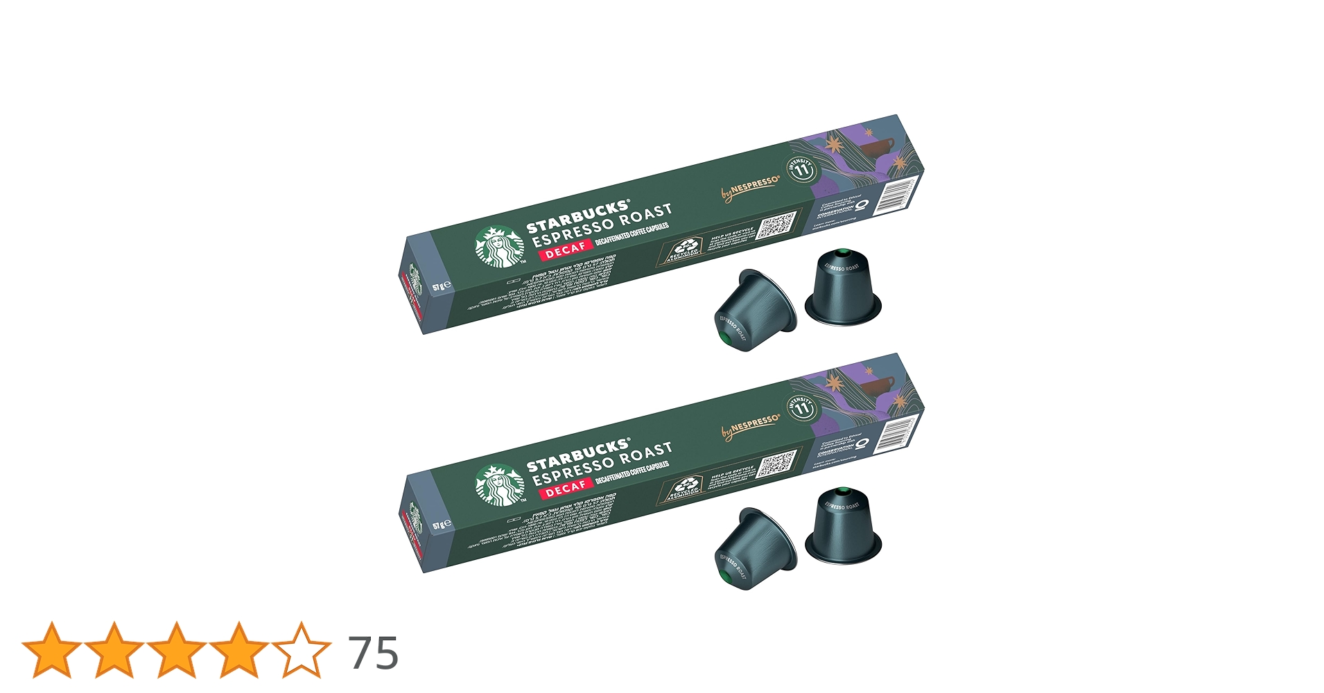 Amazon.co.jp: スターバックス ディカフェ エスプレッソ ロースト